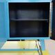 Buffet Formica blue and yellow years 60