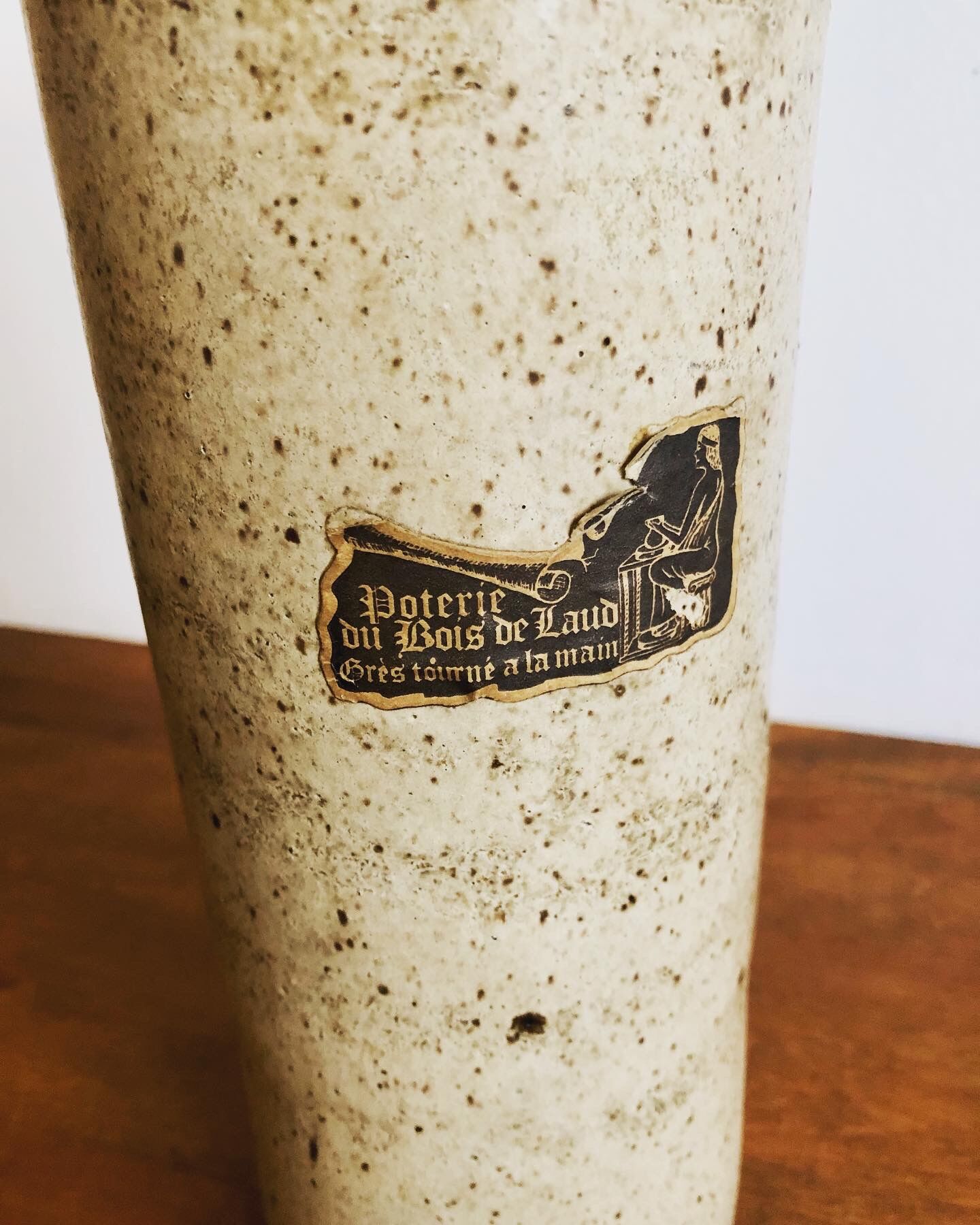 Large sandstone bottle