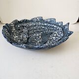 Vintage ceramic fish plate Vallauris 1950-60 (Diameter 32cm)