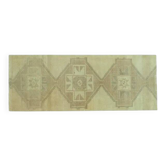 Tapis vintage turc fait main en laine et coton, années 1970