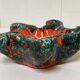 Starfish vallauris ceramic trinket tray, 20th century