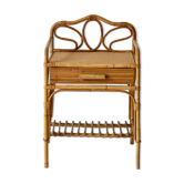 Rattan bedside