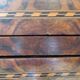 Antique oak burr chest of drawers - 4 drawers - marquetry inlay from the early 21st century