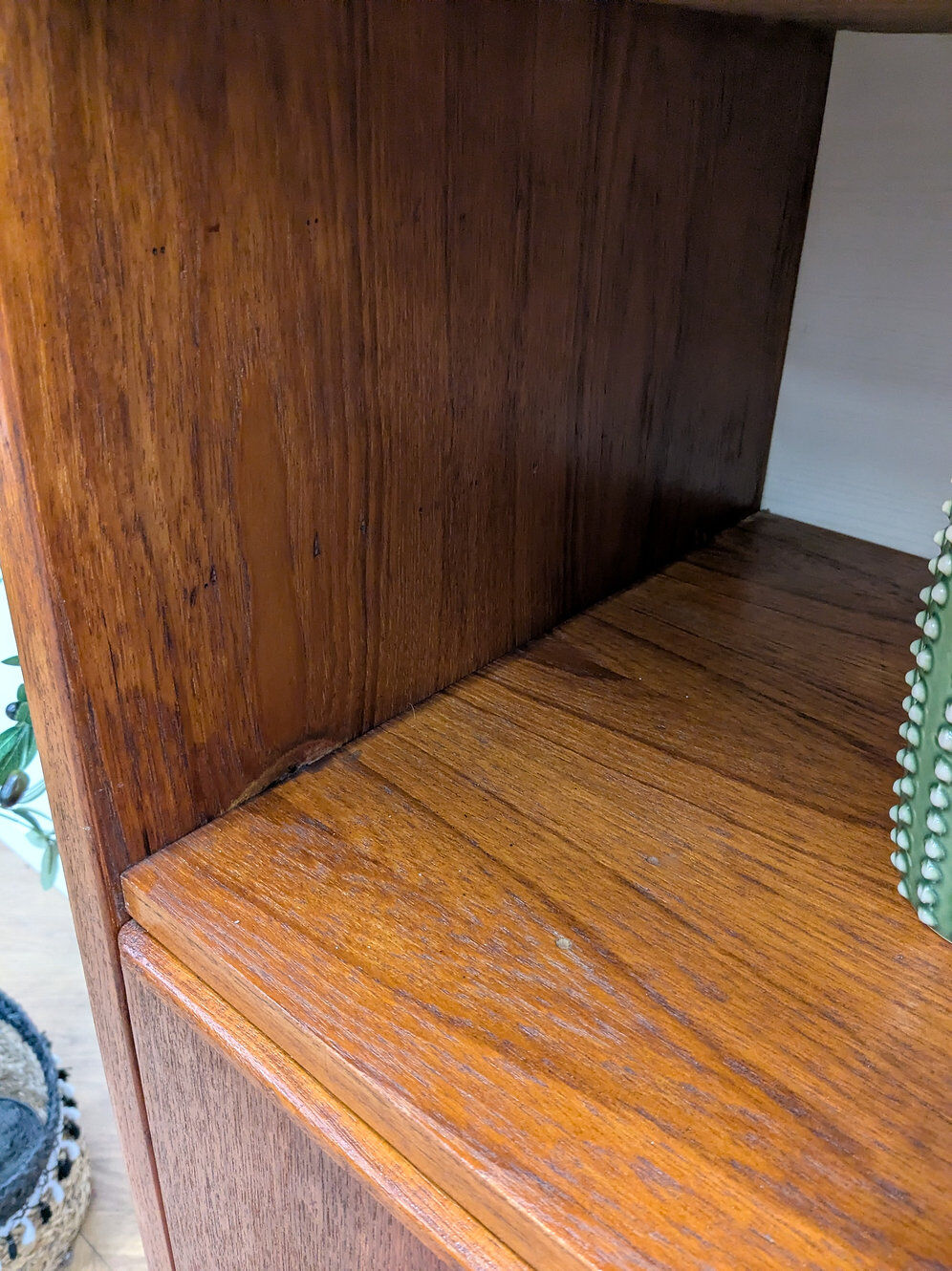 Vintage Scandinavian teak sideboard from the 60s
