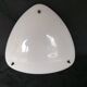 1950s ceiling light in metal and plexiglass