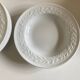 set of 6 Bernardaud Louvre neo-classical plates with laurel wreath