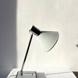 Vintage metal and chrome desk lamp, Italy, 1960s