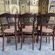 Suite of 6 chairs bistrot thonet 97