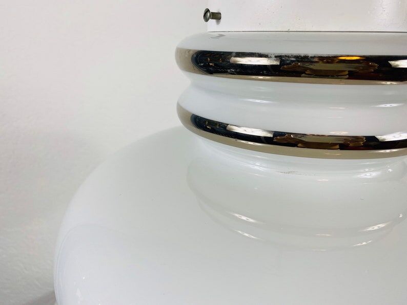 Glass pendant lamp Sölken, Germany, 1970s