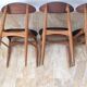 4 Scandinavian chairs 1950