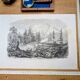 The Popocatepetl, Mexico. Printed in 1861.