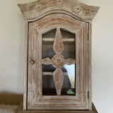 Cupboard in cerused wood