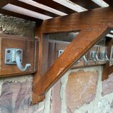 Coat rack wall wardrobe art deco vintage