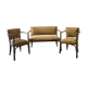 Ensemble banquette et paire de chaises Gustave Siegel pour J & J Kohn - Secession viennoise