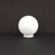 French Vintage White Opaque Glass Medium Replacement Glass Globe Shade 205