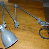 Industrial table lamp articulated 4 arms