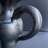 Terracotta pitcher signed Jean Marais - Vallauris