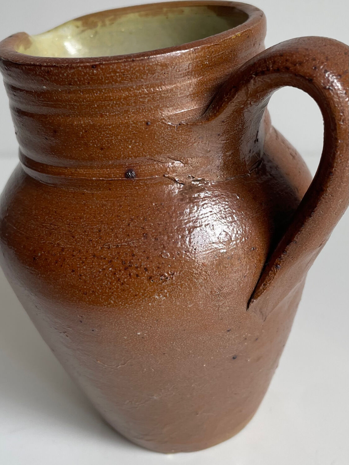 Handcrafted ceramic jug