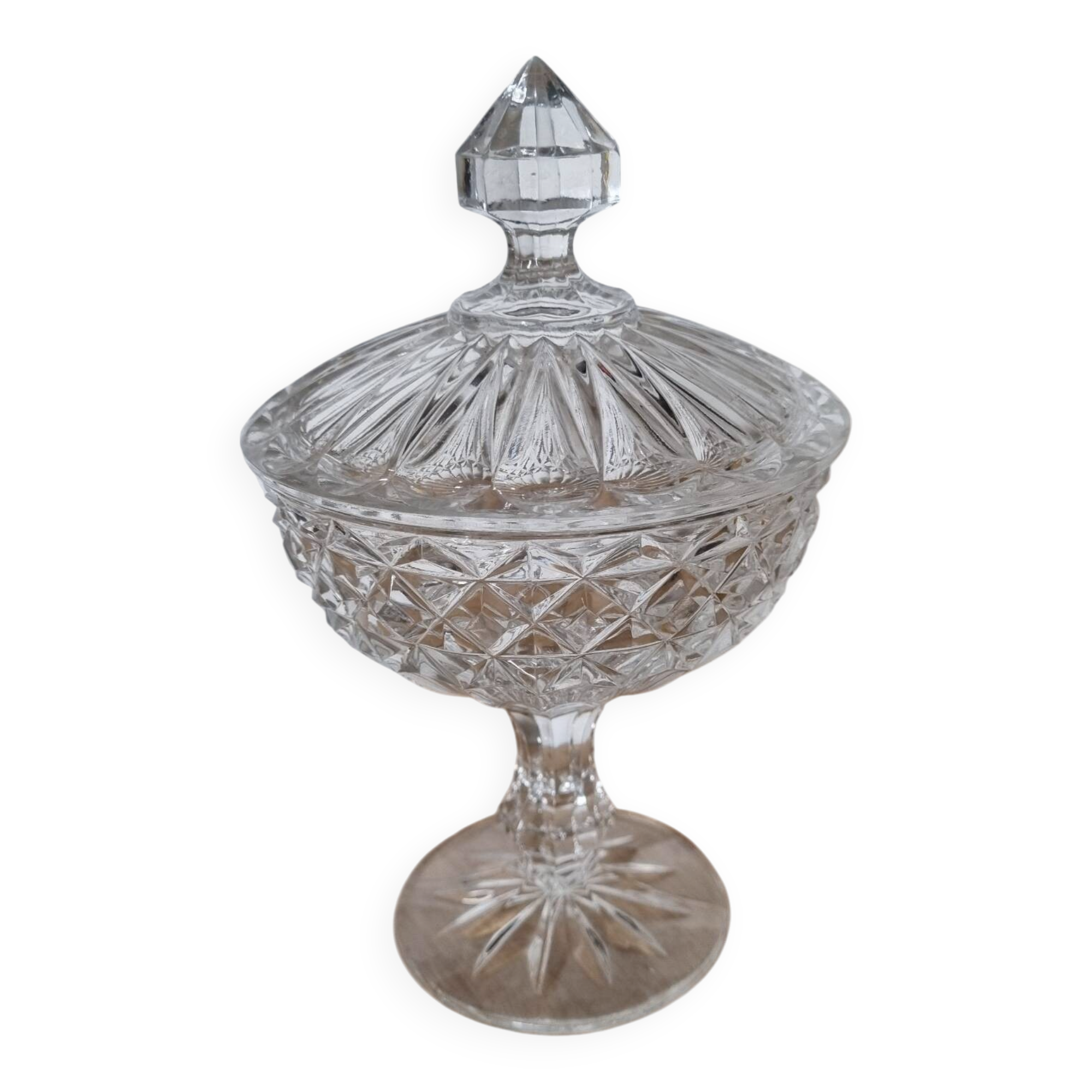 Crystal bonbonnière from 1970