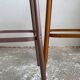 Pair of vintage metal bar stools