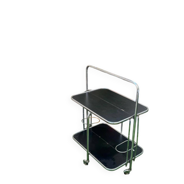 Vintage chrome dessert trolley – Richard Creation