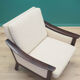 Fauteuil beige, années 1970, design danois, fabriqué au Danemark