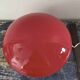 Lampe champignon rouge vintage