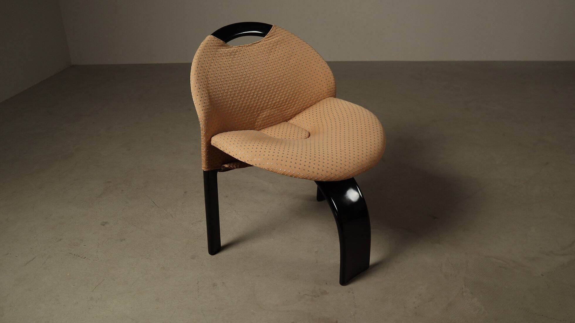 Set of eight ‘Sail’ dining chairs by Giovanni Offredi for Saporiti Italia, 1973
