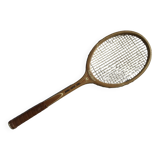 Smasher wooden tennis racket
