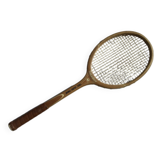 Smasher wooden tennis racket