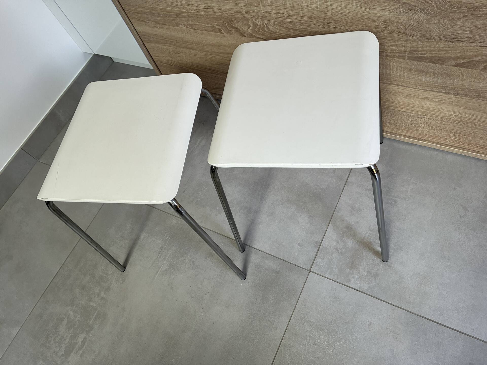 IKEA Gilbert stool pair 1990