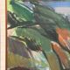 Large original Swedish oil on canvas – "Rocky Shore" – Signed – vintage and framed – 91 × 70 cm (35.8 in × 27.6 in)