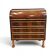 Walnut cylinder-roll-top secretary desk, 1970s.