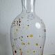 . Murano Glass Decanter with Two Glasses – Handblown Multicolor Millefiori
