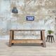 Workshop workbench in solid oak