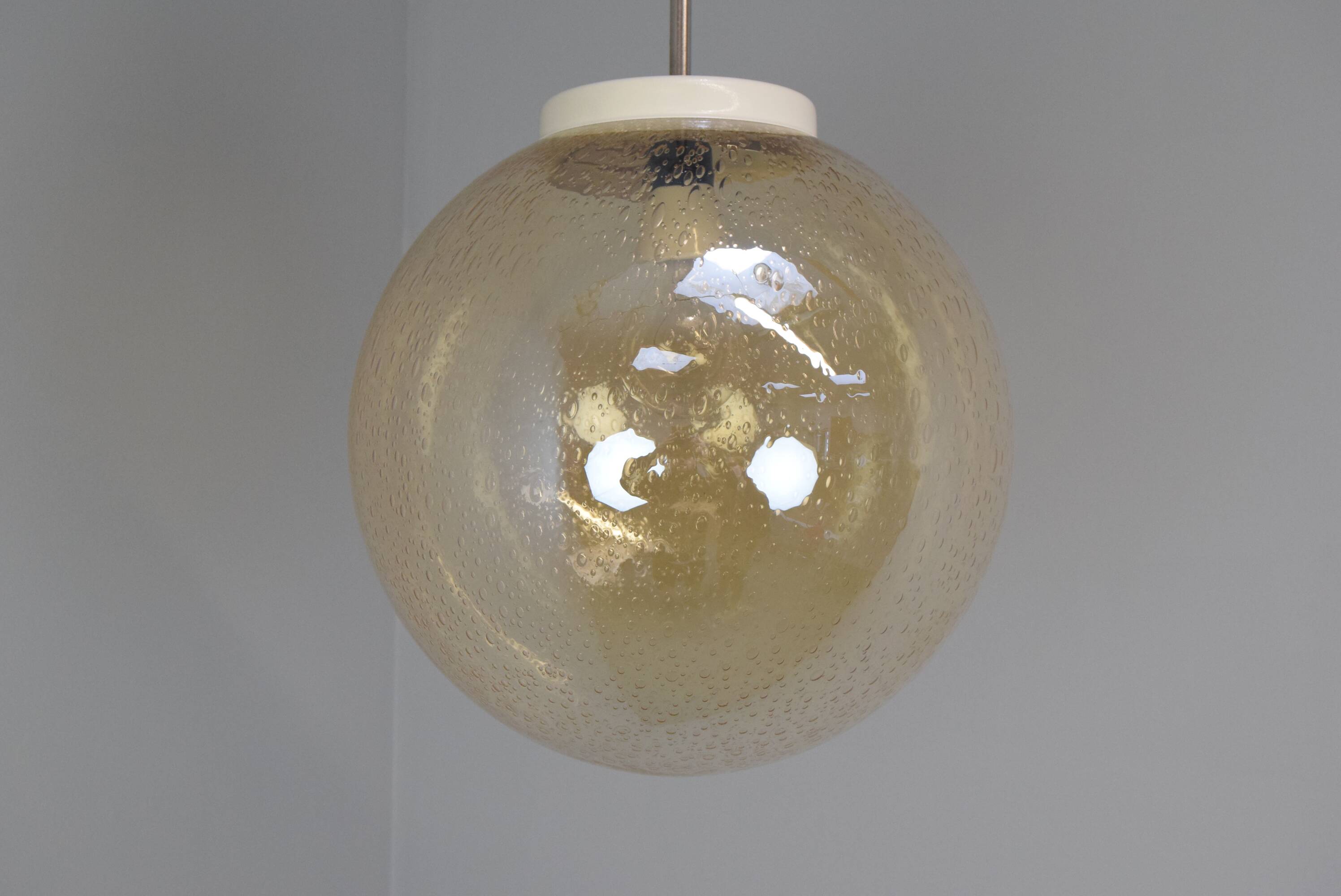 Mid-century pendant from Kamenický Šenov, Czechoslovakia, 1970s