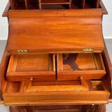 20th century Davenport desk with walnut piano top