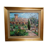 Painting villa