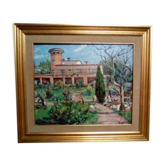 Painting villa