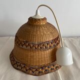 Vintage rattan pendant lamp