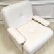 Fauteuil vintage en laine bouclée
