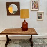 Vintage bottle lamp