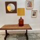 Vintage bottle lamp
