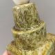 Danish table lamp in ceramic, estimated 1980s