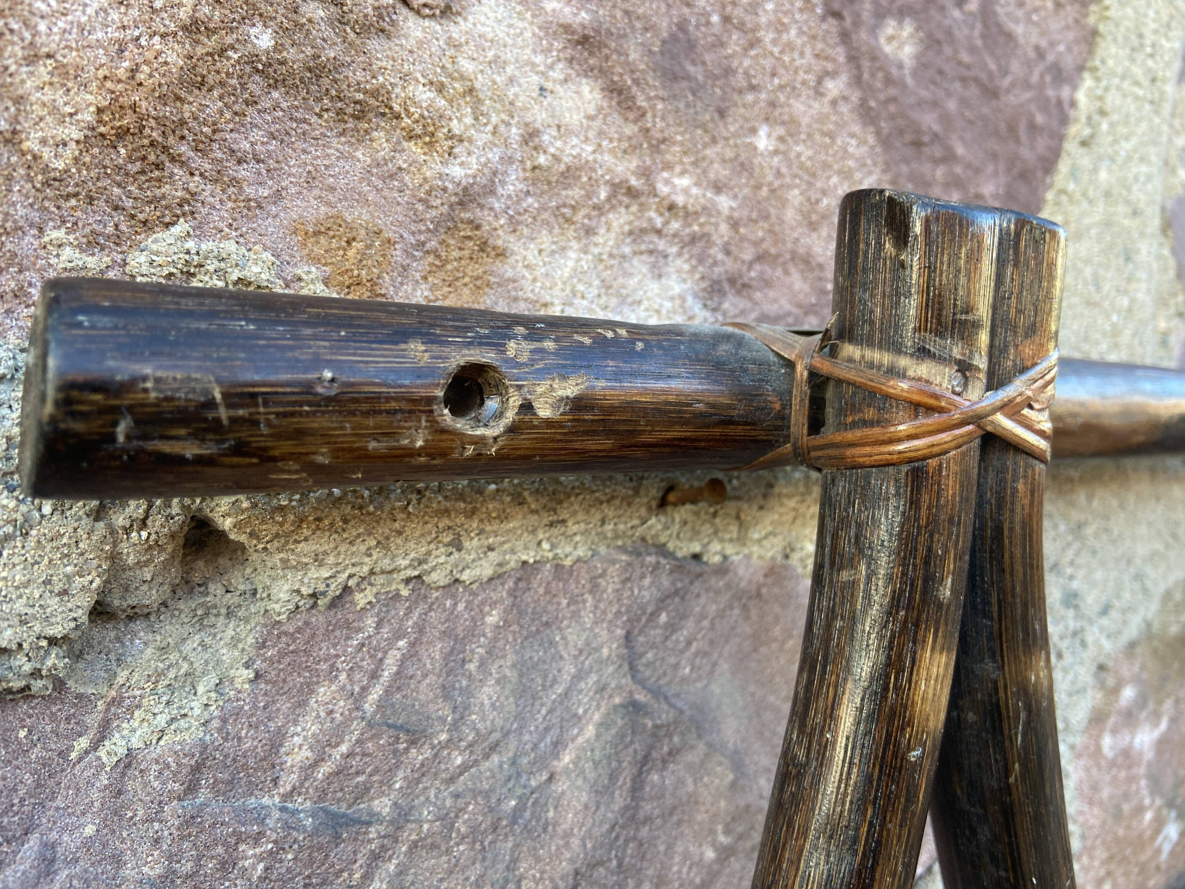 Coat rack bentwood hook style faux bamboo