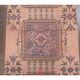 Vintage Turkish Handmade Wool Cotton Orange Runner 80x325