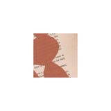 Painting on book page - B138 col. terracotta signed Eawy