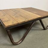 Table basse industrielle, années 1960