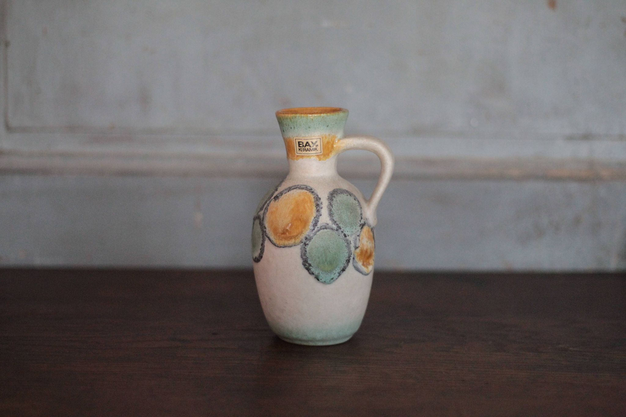 Vase céramique West Germany Bay Keramik, collection, 60's