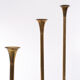Villeroy & Boch Brass Candle Sticks Germany 1980s Set of 3